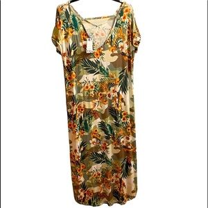 CHIC BOMB Annabelle Maxi Dress Sz L NWT